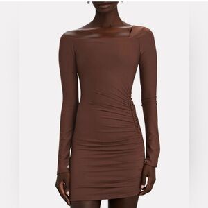 ALIX NYC Brown Mini Dress